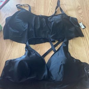 2 Torrid swim tops. Size 4. NWT